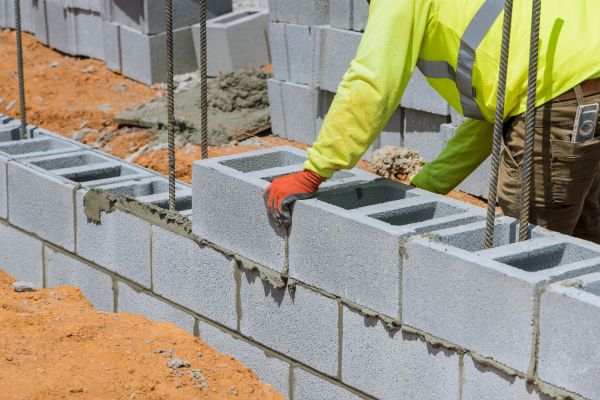 Concrete Blocks Installation in Fayetteville