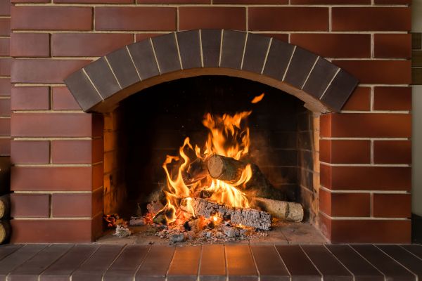 Brick Fireplace Installation in Fayetteville