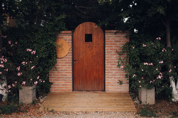 Brick Front Entrance Repair in Fayetteville
