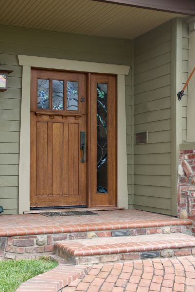 Front Porch Brick Repair in Fayetteville