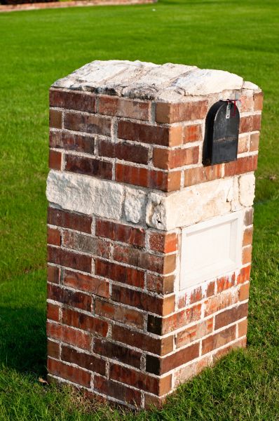 Brick Mailbox Installation in Fayetteville