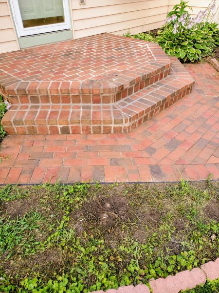 Brick Stoop Repair in Fayetteville
