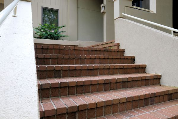 Entryway Brick Repair in Fayetteville