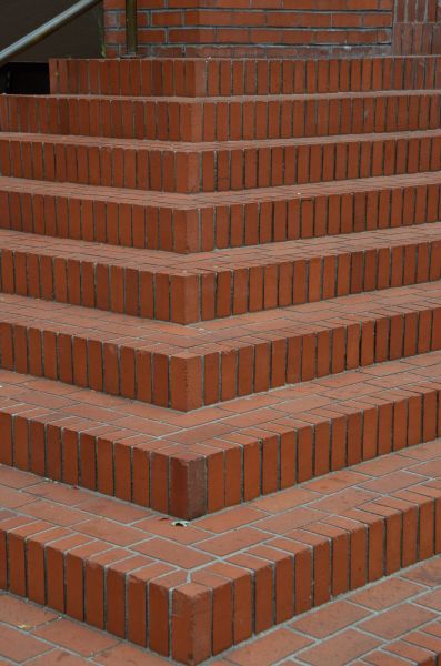 Staircase Brick Repair in Fayetteville